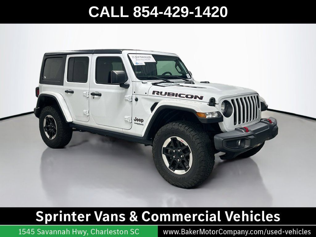 Used 2021 Jeep Wrangler Unlimited Rubicon AWD/4WD image 7
