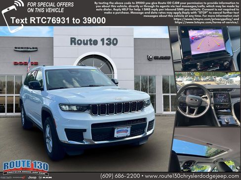 Used 2023 Jeep Grand Cherokee L Laredo w/ Luxury Tech Group I AWD/4WD image 1