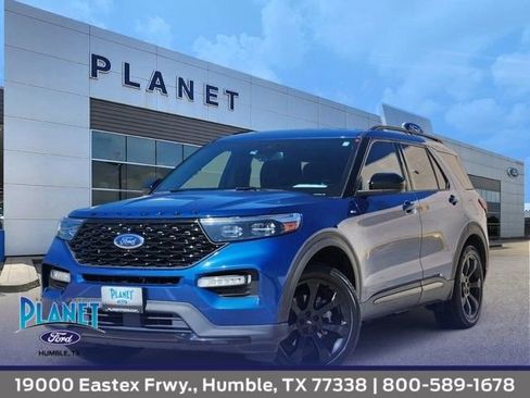 Used 2022 Ford Explorer ST-Line w/ Class IV Trailer Tow Package RWD image 1