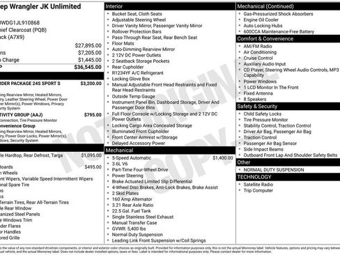 Used 2018 Jeep Wrangler Unlimited Sport S image 2