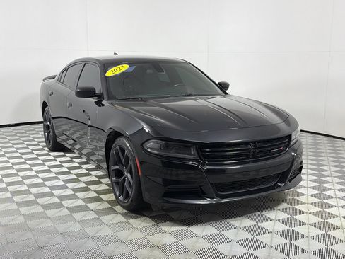 Used 2023 Dodge Charger SXT w/ Blacktop Package RWD image 3