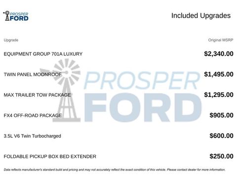 Used 2019 Ford F150 Platinum w/ Equipment Group 701A Luxury AWD/4WD image 3