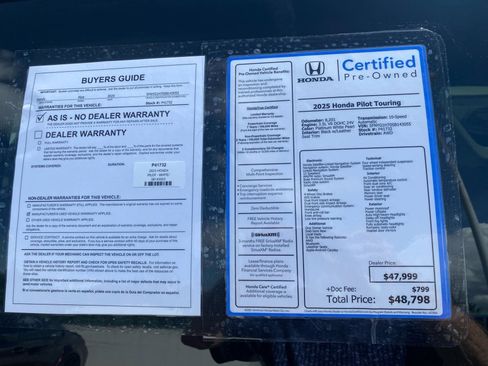 Certified 2025 Honda Pilot Touring image 37