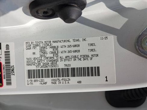 Certified 2026 Toyota Tundra Limited AWD/4WD image 15