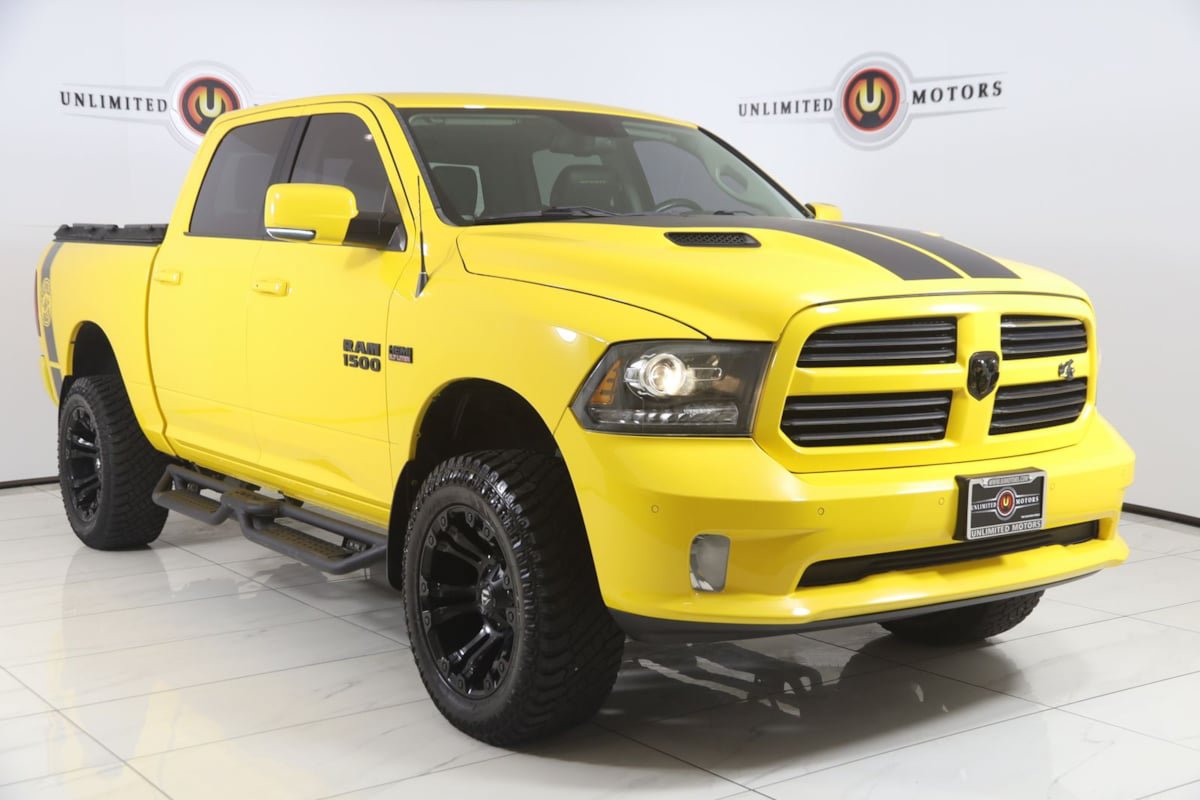 Used 2016 RAM 1500 Sport w/ Stinger Yellow Sport Package AWD/4WD image 21