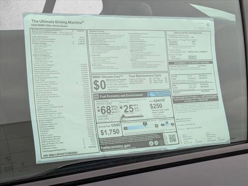 New 2026 BMW 550e xDrive 550e xDrive w/ Premium Package image 19