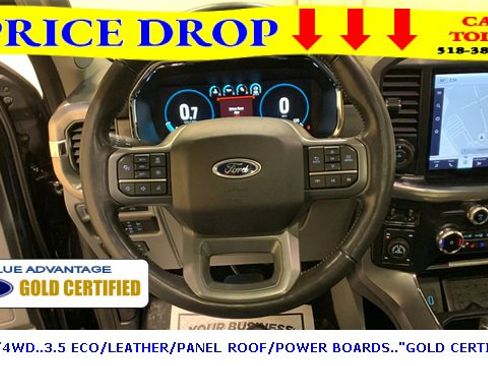 Certified 2023 Ford F150 Lariat w/ Equipment Group 502A High image 37