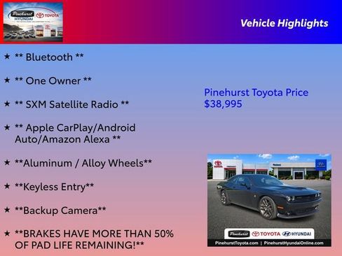 Used 2022 Dodge Challenger R/T Scat Pack RWD image 16