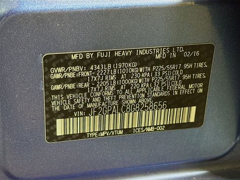 Used 2016 Subaru Crosstrek 2.0i Limited image 29