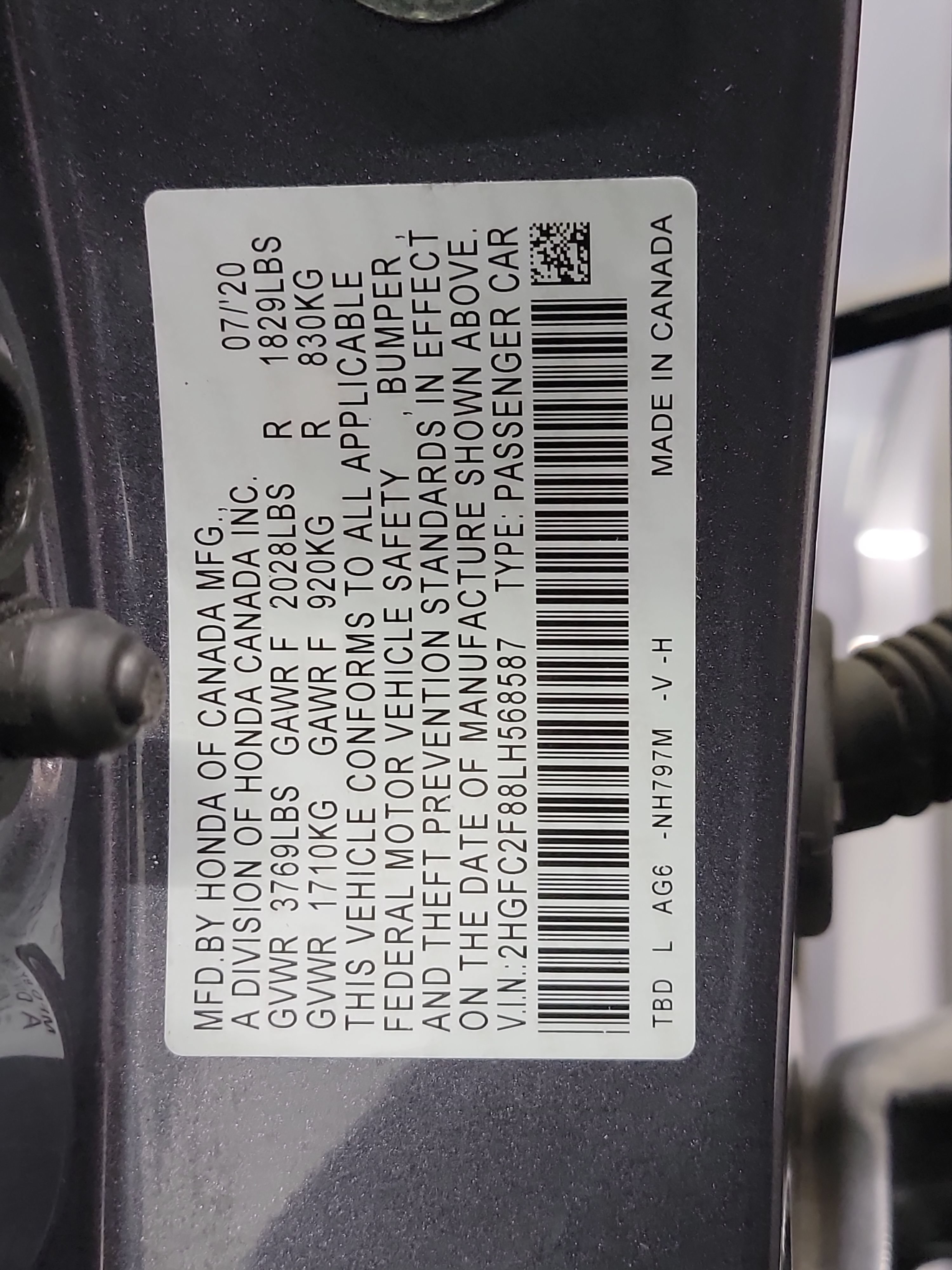 Used 2020 Honda Civic Sport image 32