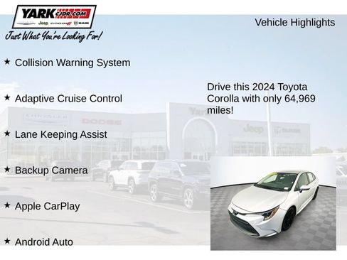 Used 2024 Toyota Corolla LE FWD image 7