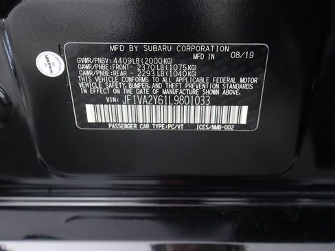 Used 2020 Subaru WRX STI Limited AWD/4WD image 54
