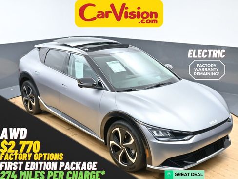 Used 2022 Kia EV6 GT-Line w/ First Edition Package AWD/4WD image 1