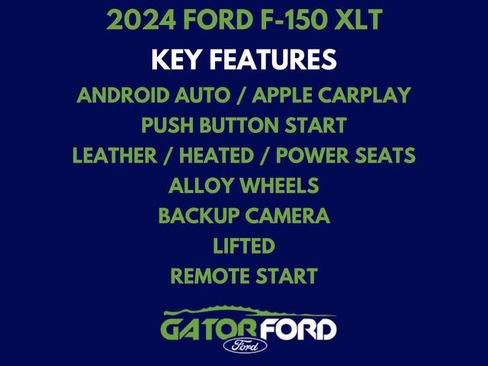 Used 2024 Ford F150 XLT w/ Equipment Group 302A MID image 47