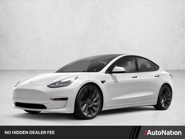 Used 2021 Tesla Model 3 Performance AWD/4WD image 1