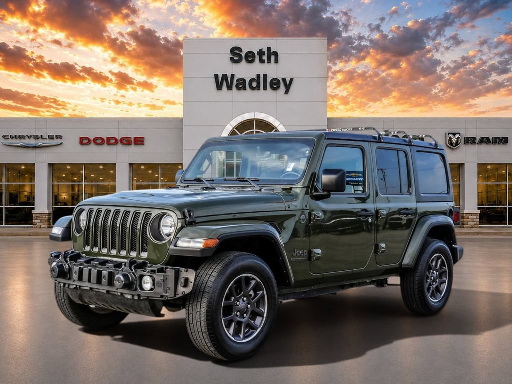Used 2021 Jeep Wrangler Unlimited Sport AWD/4WD image 3