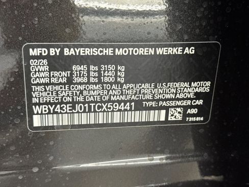 New 2026 BMW i7 eDrive50 image 20