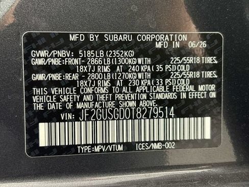 New 2026 Subaru Crosstrek 2.5i Sport w/ Crosstrek Mirror Package AWD/4WD image 31