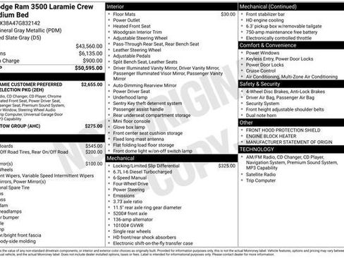 Used 2007 Dodge Ram 3500 Truck Laramie AWD/4WD image 30