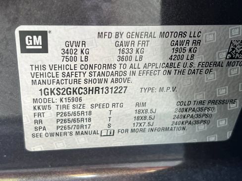 Used 2017 GMC Yukon XL SLT image 31