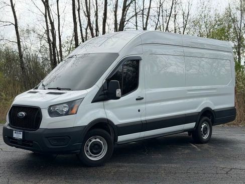 Used 2021 Ford Transit 350 148 High Roof Extended w/ Load Area Protection Package image 1