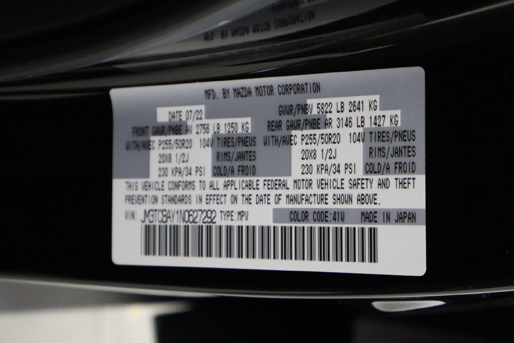 Used 2022 MAZDA CX-9 Touring Plus AWD/4WD image 40