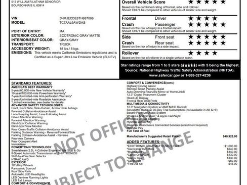Used 2026 Hyundai Tucson Limited AWD/4WD image 3