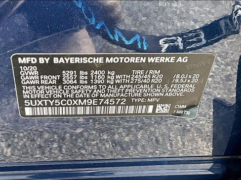 Used 2021 BMW X3 xDrive30i w/ Executive Package image 40