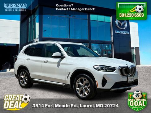 Used 2022 BMW X3 xDrive30i AWD/4WD image 1