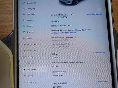 Used 2018 Tesla Model X 75D AWD/4WD image 11