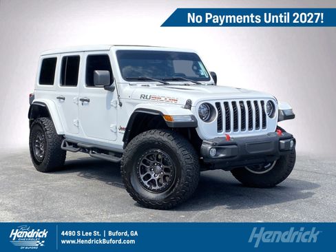 Used 2022 Jeep Wrangler Unlimited Rubicon w/ Xtreme Recon 35" Tire Package AWD/4WD image 1
