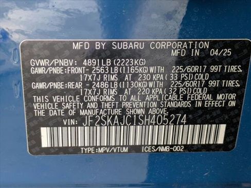 Certified 2025 Subaru Forester Wilderness image 25