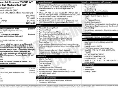 Used 2019 Chevrolet Silverado 2500 W/T