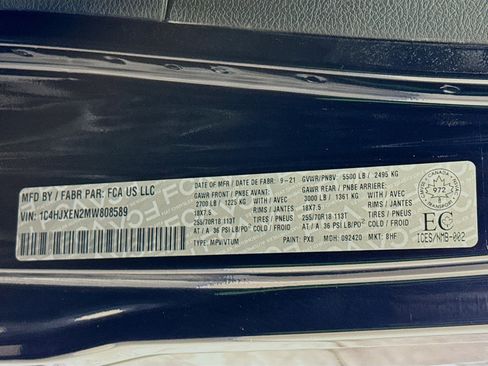 Used 2021 Jeep Wrangler Unlimited Sahara w/ Uconnect 4C Nav & Sound Group image 38