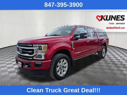 Used 2020 Ford F350 Platinum AWD/4WD image 3