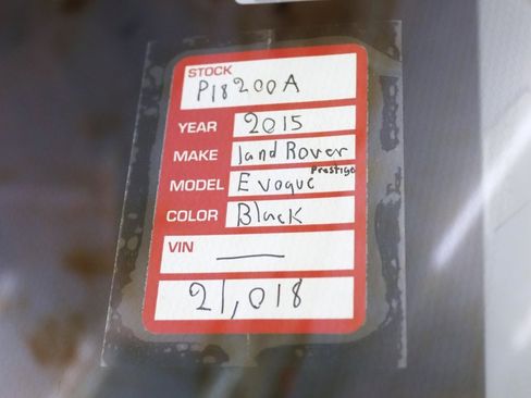 Used 2015 Land Rover Range Rover Evoque Prestige image 26