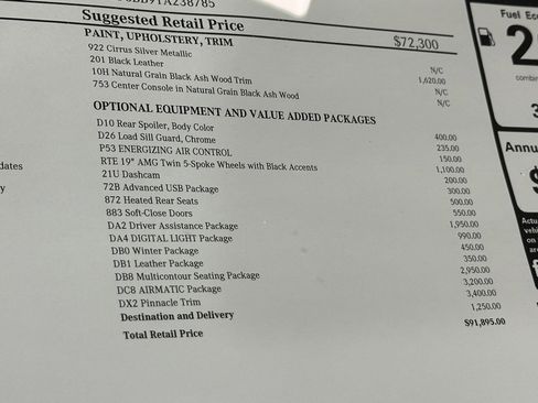 New 2026 Mercedes-Benz E 450 4MATIC Sedan image 19