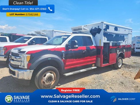 Used 2017 Ford F550 4x4 SuperCab Super Duty image 1