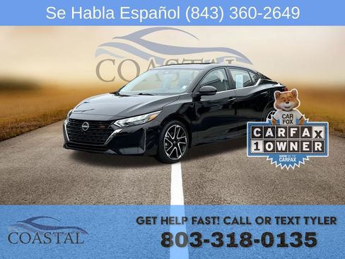 Certified 2025 Nissan Sentra SR FWD image 1