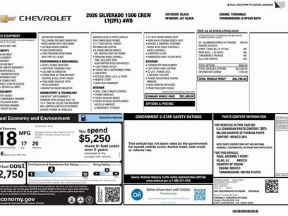New 2026 Chevrolet Silverado 1500 LT