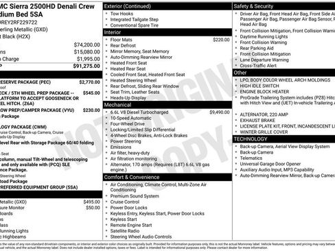 Used 2024 GMC Sierra 2500 Denali w/ Denali Reserve Package image 27