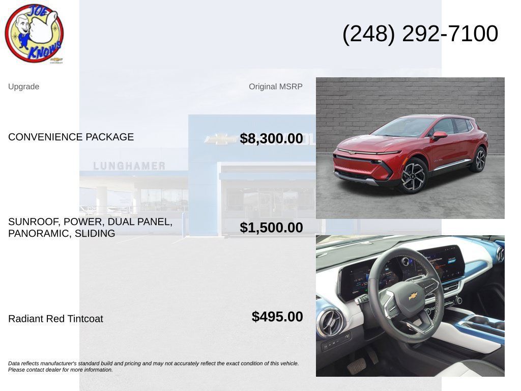 Used 2025 Chevrolet Equinox EV LT w/ Convenience Package FWD image 5