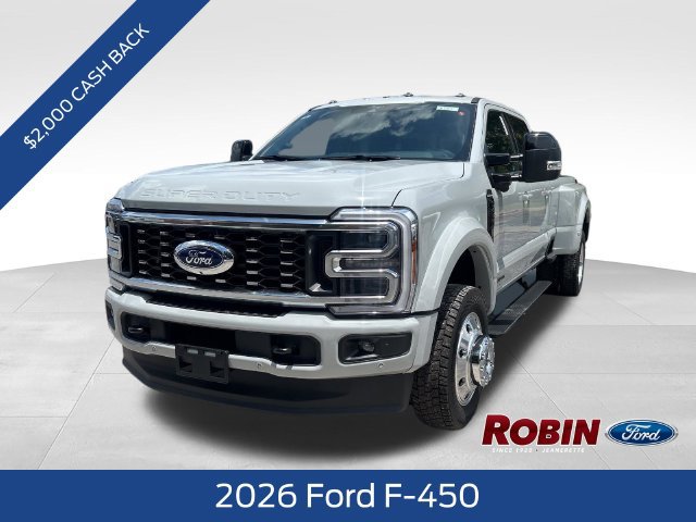 New 2026 Ford F450 Platinum w/ FX4 Off-Road Package AWD/4WD 360° Tour