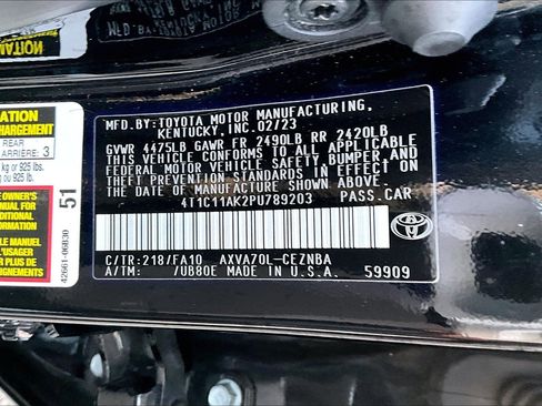 Used 2023 Toyota Camry LE image 29