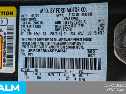 Used 2025 Ford Bronco Sport Big Bend AWD/4WD image 47
