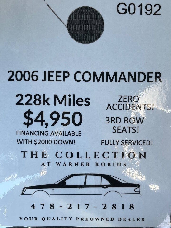 Used 2006 Jeep Commander 2WD w/ Popular Equipment Group image 2