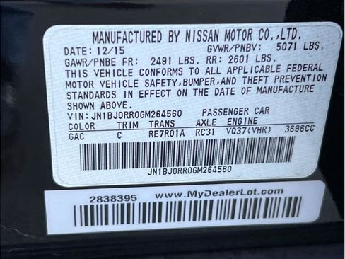 Used 2016 INFINITI QX50 AWD w/ Premium Plus Package image 23