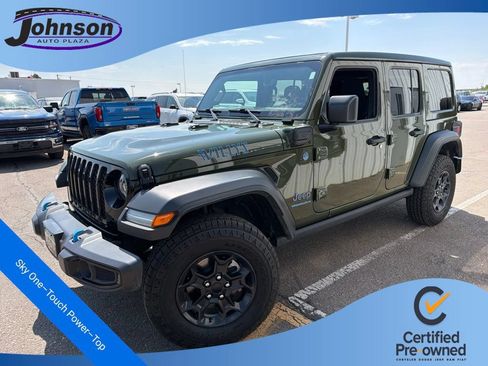 Used 2023 Jeep Wrangler Unlimited w/ Sun & Screen Package AWD/4WD image 1
