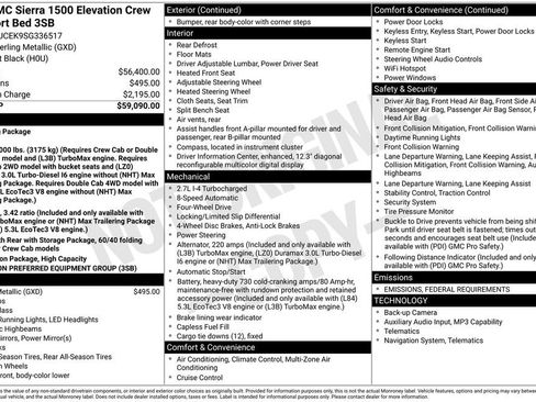 Used 2025 GMC Sierra 1500 Elevation image 3