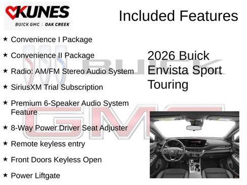 New 2026 Buick Envista Sport Touring w/ Convenience I Package image 2